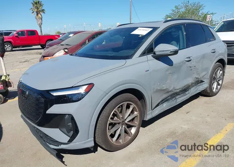 2026 Audi Q4 E-Tron Premium Plus 55 Quattro from USA, damaged, VIN WA1LUBFZ4TP004139